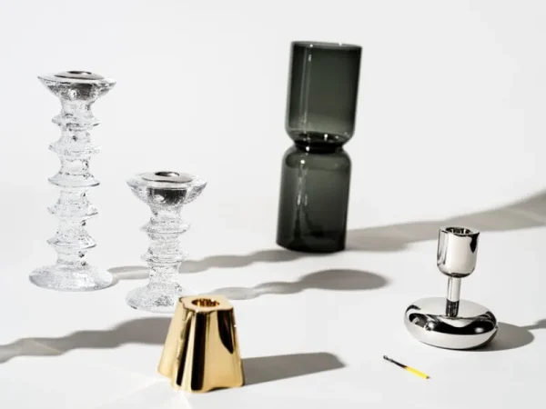 STOFF Copenhagen Kerzen Und Kerzenhalter-Iittala Aalto Kerzenhalter, 65 mm, Messing
