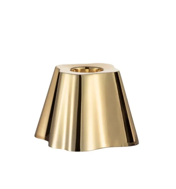 Fritz Hansen Kerzen Und Kerzenhalter-Iittala Aalto Kerzenhalter-Set, 2 Stück, Messing