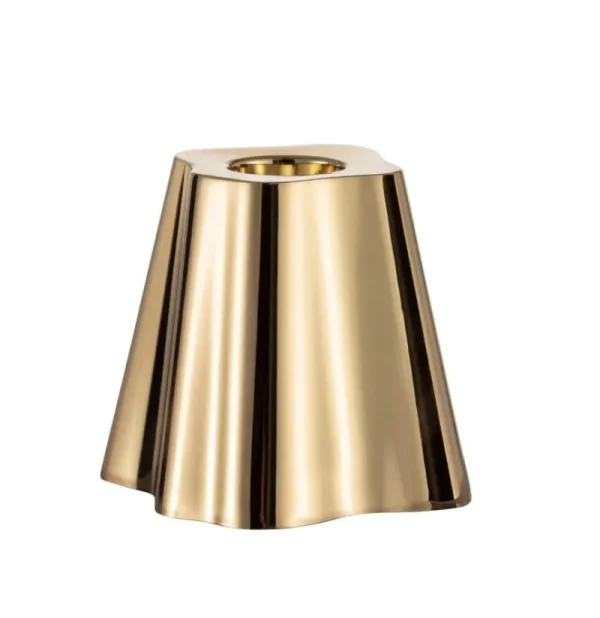 Fritz Hansen Kerzen Und Kerzenhalter-Iittala Aalto Kerzenhalter-Set, 2 Stück, Messing