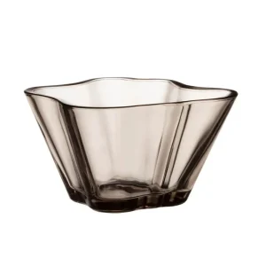 Iittala Dekorationsgegenstände^Aalto Schale, 75 mm, Linen