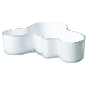 Raawii Vasen-Iittala Aalto Schale, 50 x 195 mm, weiß