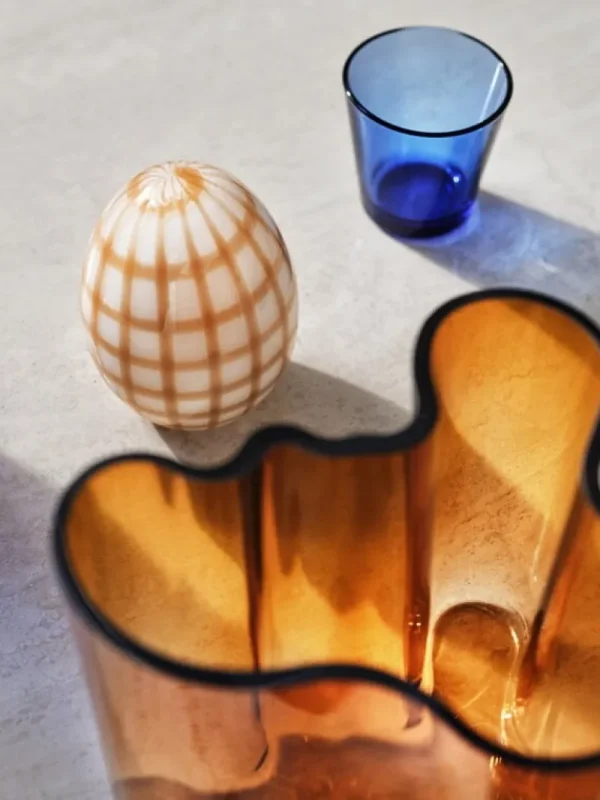 Iittala Vasen-Aalto Vase, 251 mm, Kupferfarben