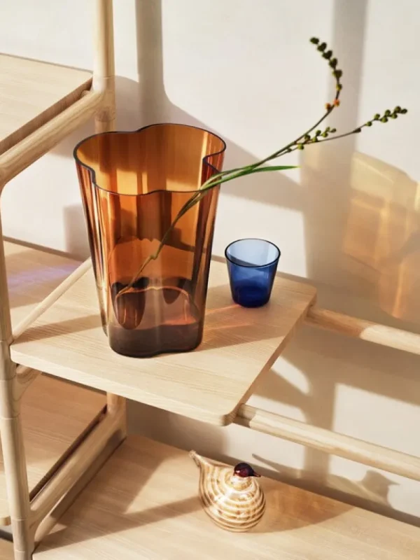 Klong Vasen-Iittala Aalto Vase, 270 mm, Kupferfarben