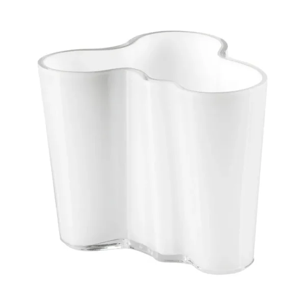 Raawii Vasen-Iittala Aalto Vase, 95 mm, weiß