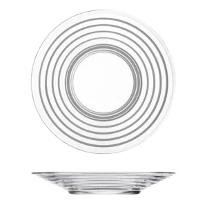 Iittala Geschirr^Aino Aalto flacher Teller, 175 mm, transparent