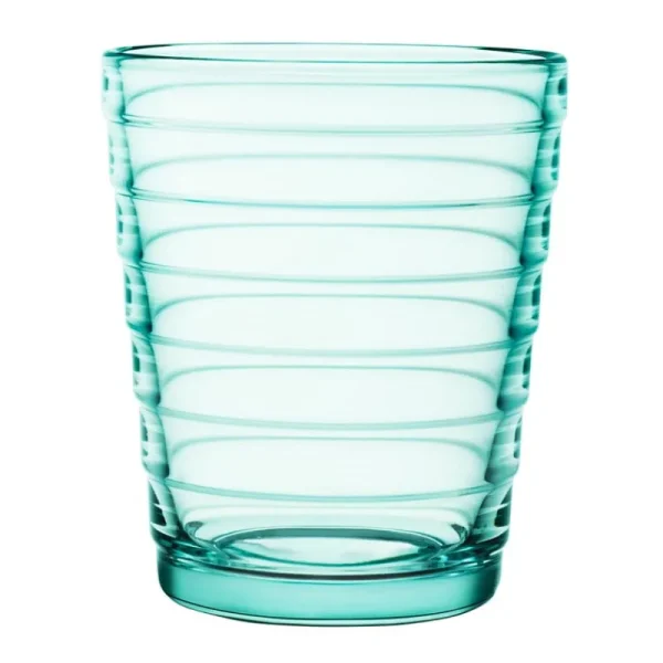 Iittala Gläser Und Tassen^Aino Aalto Trinkglas, 22 cl, wassergrün, 2 Stück