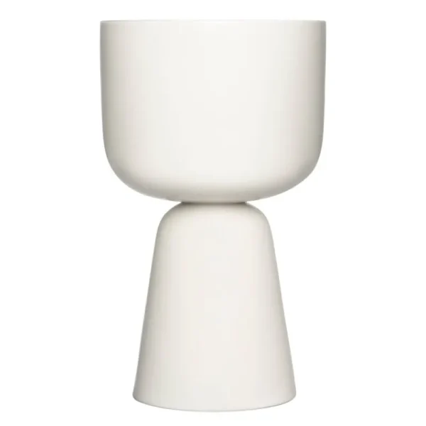 Iittala Indoor-gardening^Blumentopf Nappula, 400 x 245 mm, weiß