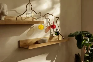 Iittala Weihnachtsdekoration | Dekorationsgegenstände^Glasapfel, 3 Stück, Rot