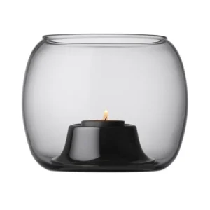 HAY Kerzen Und Kerzenhalter-Iittala Kaasa Teelichthalter, grau