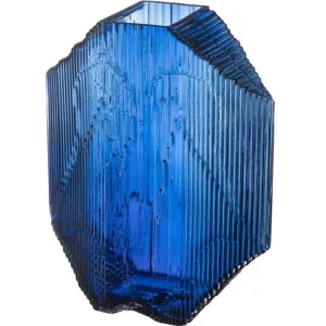 Iittala Glaskunst | Dekorationsgegenstände^Kartta Glasskulptur 240 x 320 mm, Ultramarinblau