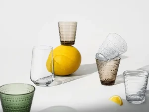 Iittala Gläser Und Tassen^Kastehelmi Glas, 300 ml, 2 Stück, Tannengrün