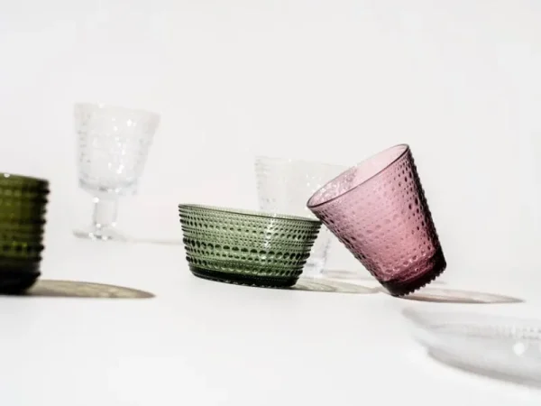 Iittala Gläser Und Tassen^Kastehelmi Glas, 300 ml, 2 Stück, Tannengrün