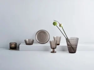 Iittala Geschirr^Kastehelmi Schale, 23 cl, Linen