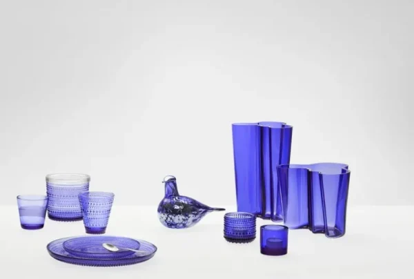 Iittala Geschirr^Kastehelmi Teller 170 mm, Ultramarinblau
