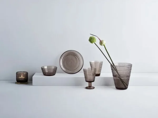 Iittala Gläser Und Tassen^Kastehelmi Universalglas, 26 cl, 2 Stück, Linen