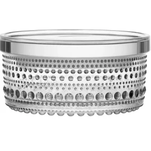 Iittala Dekorationsgegenstände^Kastehelmi Vorratsglas, 116 x 57 mm, transparent