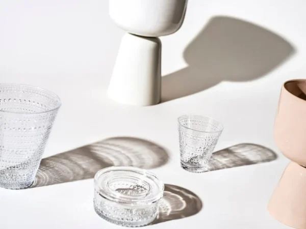 Iittala Dekorationsgegenstände^Kastehelmi Vorratsglas, 116 x 57 mm, transparent