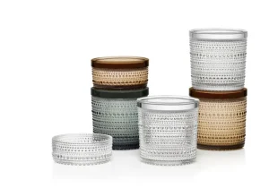 Iittala Dekorationsgegenstände^Kastehelmi Vorratsglas, 116 x 57 mm, transparent
