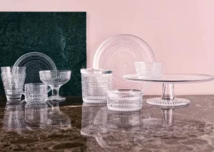 Iittala Dekorationsgegenstände^Kastehelmi Vorratsglas, 116 x 57 mm, transparent