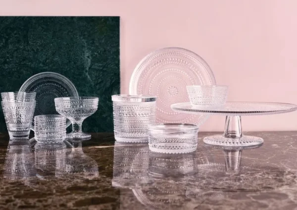 Iittala Dekorationsgegenstände^Kastehelmi Vorratsglas, 116 x 57 mm, transparent