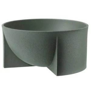 Iittala Dekorationsgegenstände^Kuru Keramikschale, 240 x 120 mm, moosgrün