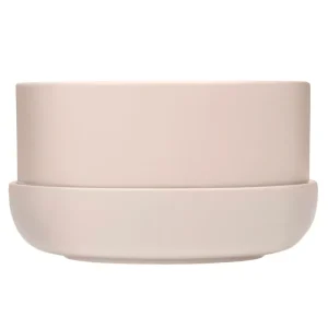 Iittala Indoor-gardening^Nappula Blumentopf mit Untersetzer, 240 x 130 mm, Beige