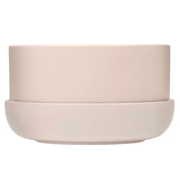 Iittala Indoor-gardening^Nappula Blumentopf mit Untersetzer, 240 x 130 mm, Beige