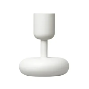 HAY Kerzen Und Kerzenhalter-Iittala Nappula Kerzenhalter, 107 mm, weiß