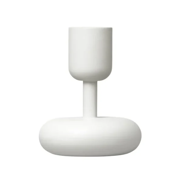 HAY Kerzen Und Kerzenhalter-Iittala Nappula Kerzenhalter, 107 mm, weiß