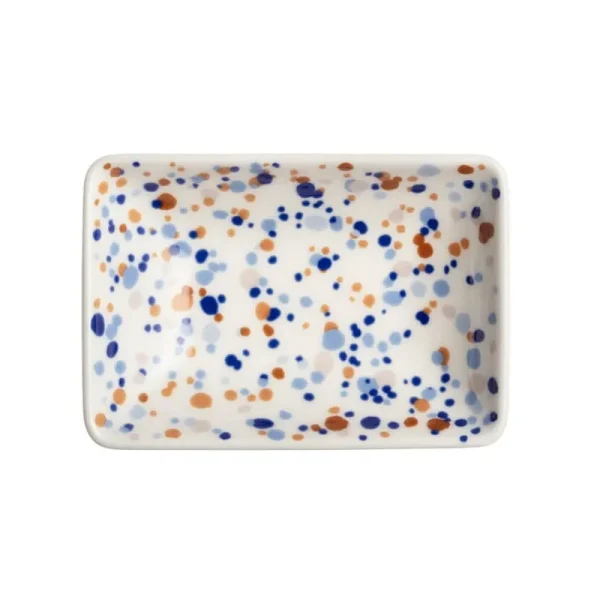 Iittala Geschirr^OTC Helle A7 Teller, 7 x 10 cm, Blau - Braun