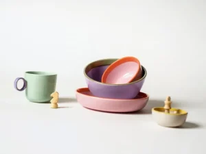 Iittala Geschirr^Play Schale, 9 cm, Beige - Gelb