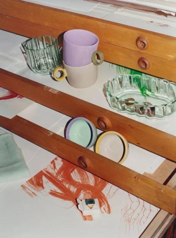 Iittala Geschirr^Play Schale, 9 cm, Minzgrün - Flieder