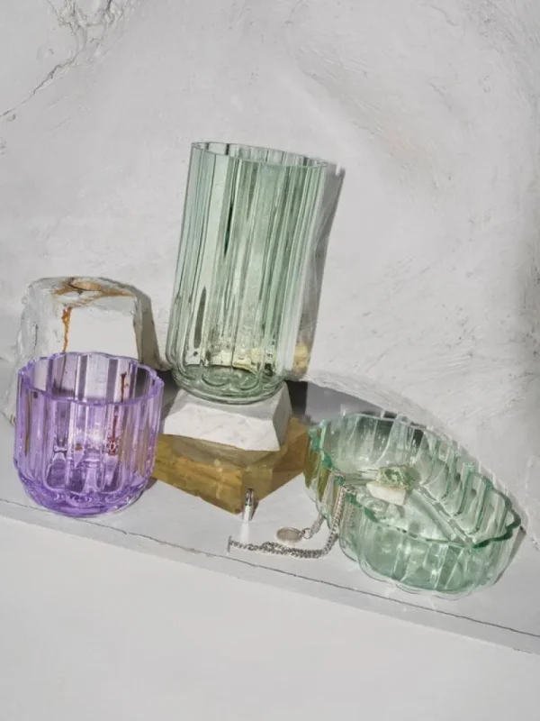 HAY Vasen-Iittala Play Vase, 180 mm, Hellgrün