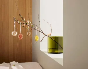 Iittala Vasen-Ruutu Vase, 205 x 180 mm, grün