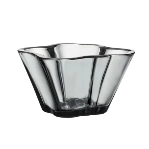Iittala Dekorationsgegenstände^Schale Aalto 75 mm, grau
