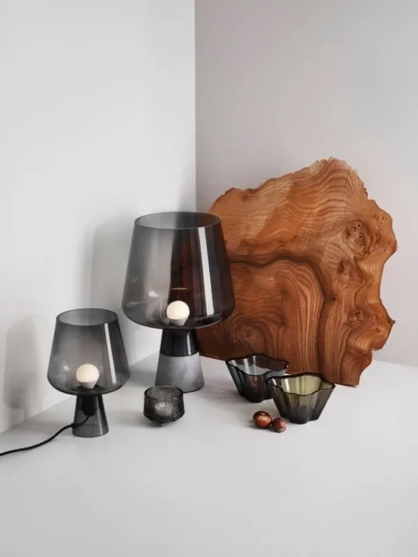 Iittala Dekorationsgegenstände^Schale Aalto 75 mm, grau