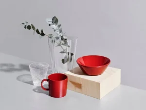 Iittala Geschirr^Schale Teema 15 cm, rot