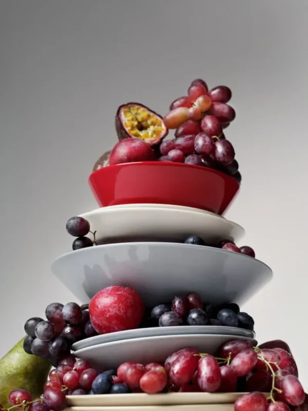 Iittala Geschirr^Schale Teema 15 cm, rot