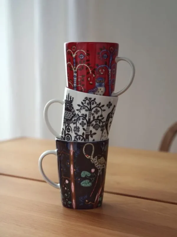 Iittala Geschirr^Taika Becher, 0,4 l, rot