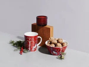 Iittala Geschirr^Taika Becher, 0,4 l, rot