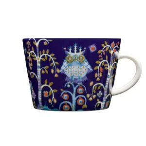 Iittala Geschirr^Taika Cappuccinotasse, 0,2 l, blau