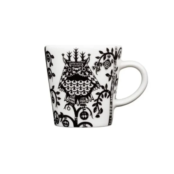 Iittala Geschirr^Taika Espressotasse, 0,1 l, schwarz
