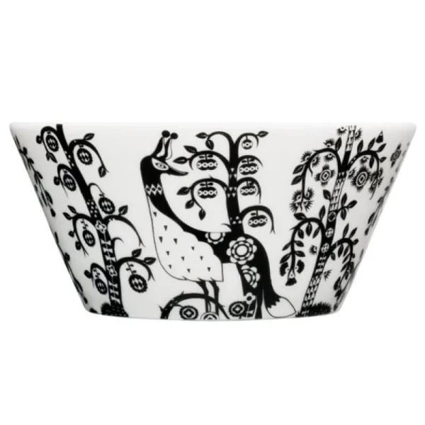 Iittala Geschirr^Taika Schale, 0,6 l, schwarz