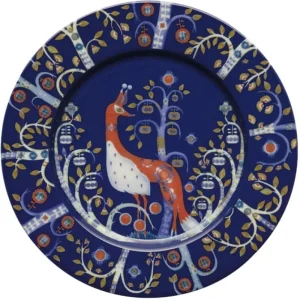 Iittala Geschirr^Taika Teller, 22 cm, blau