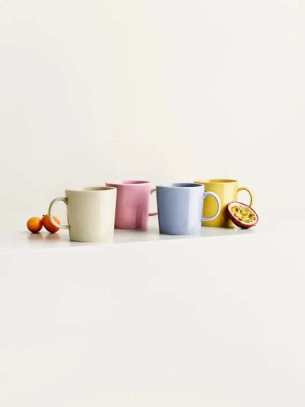 Iittala Geschirr^Teema Becher, 0,3 l, Leinen