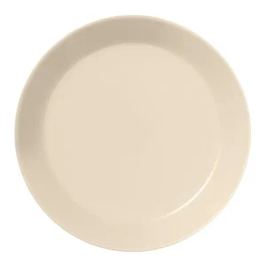 Iittala Geschirr^Teema Teller, 23 cm, Leinenweiß