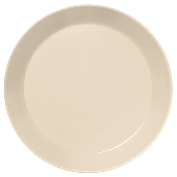 Iittala Geschirr^Teema Teller, 26 cm, Leinenweiß