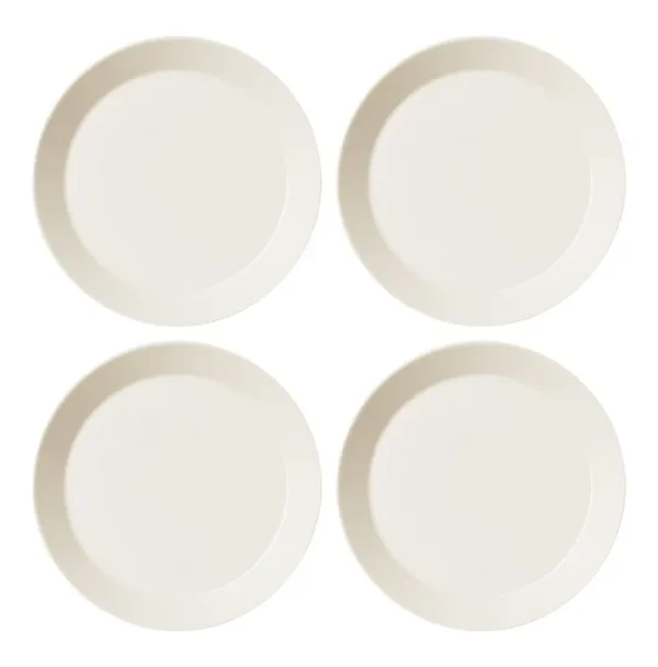 Iittala Geschirr^Teema Teller, 26 cm, weiß, 4 Stück