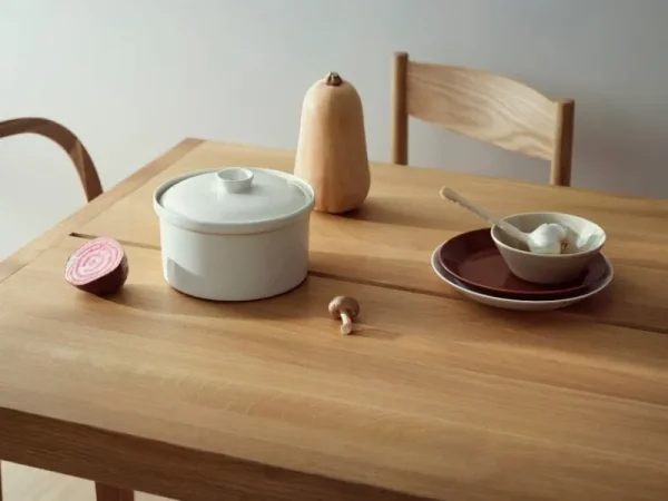 Iittala Geschirr^Teema Teller, 26 cm, Leinenweiß