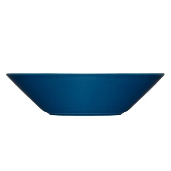 Iittala Geschirr^Teema Teller, tief, 21 cm, Vintage-Blau